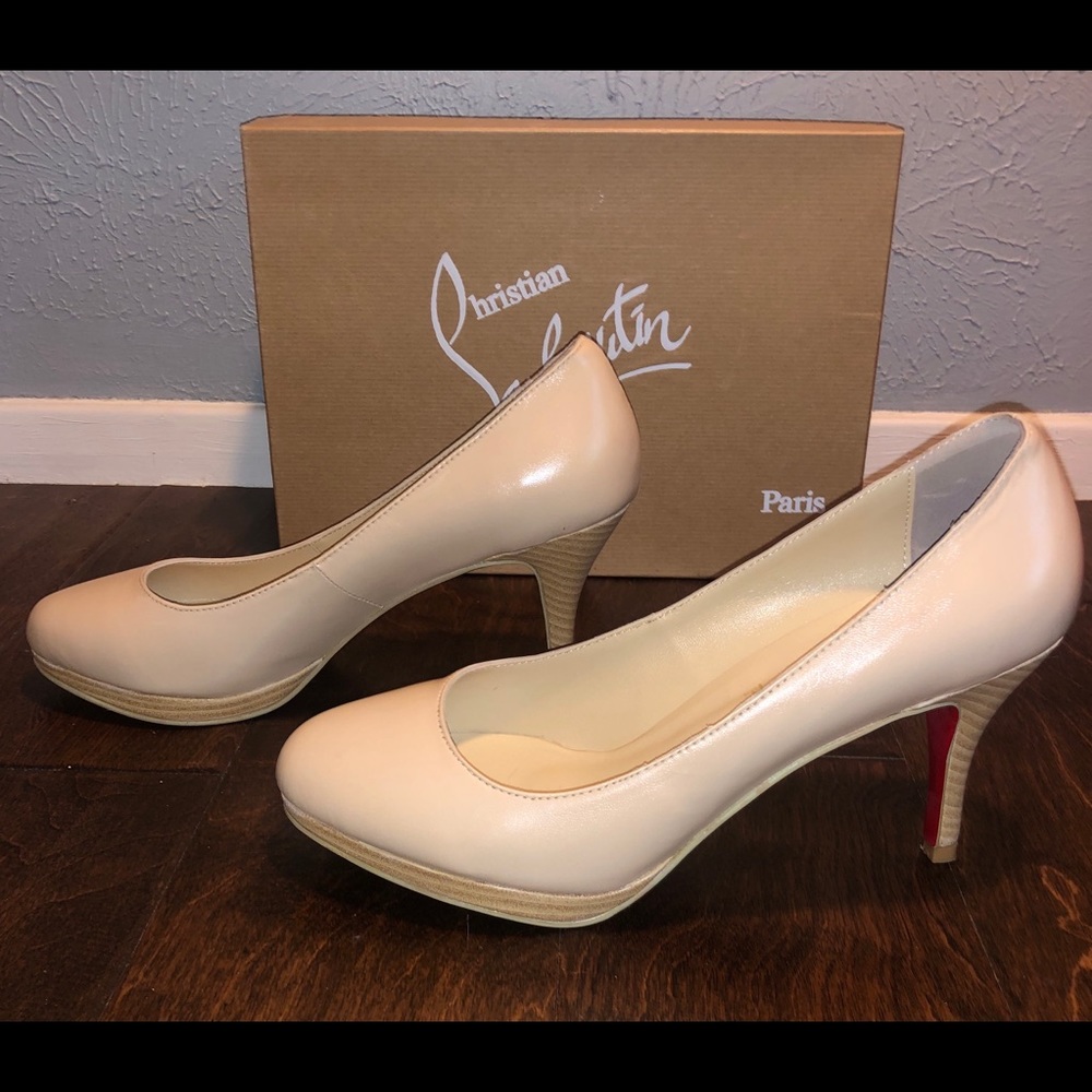 Christian Louboutin Nude Heels